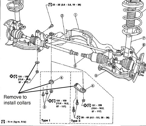 2004 Nissan maxima suspension diagram #7